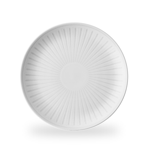Era Grey Evolve Coupe Plate, 11.25