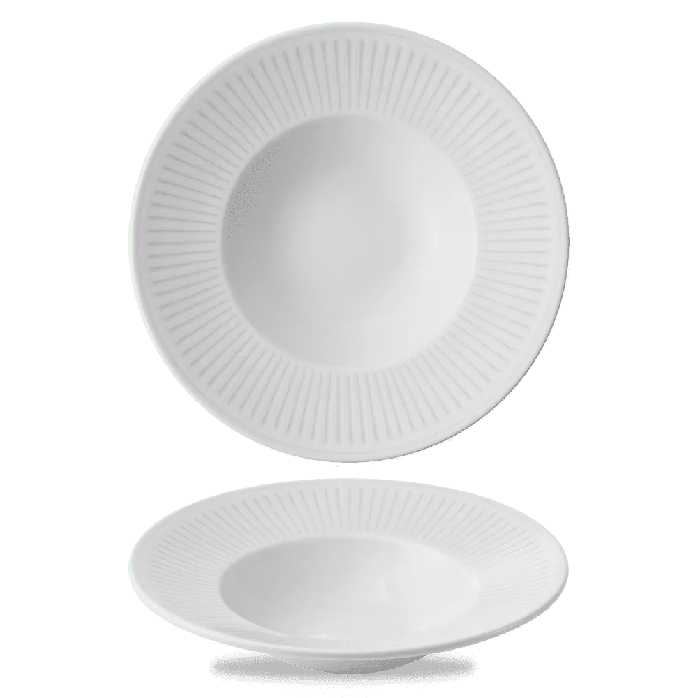 Era Grey Profile Wide Rim Bowl, Med 9.4", 10 oz.