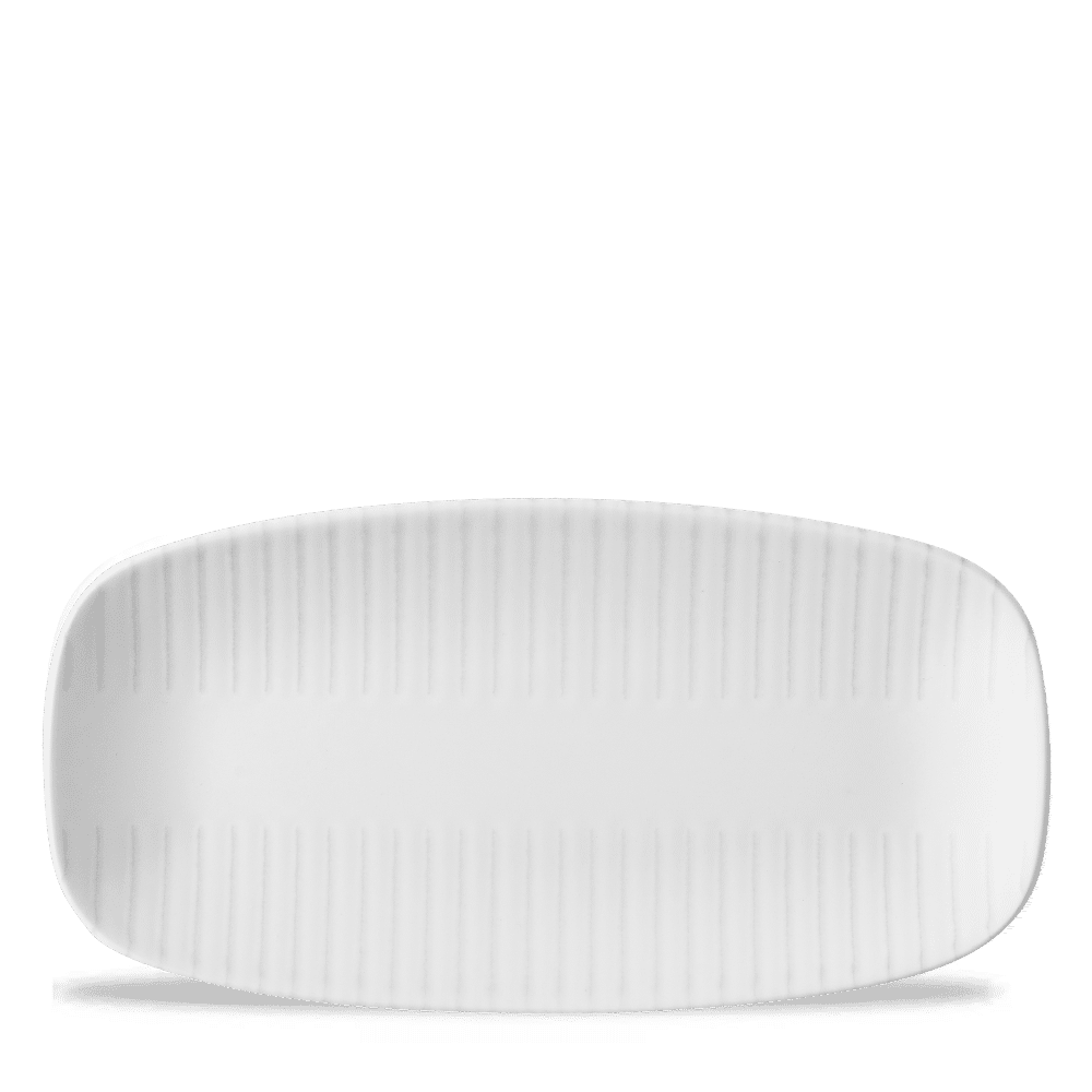 Era Grey Chefs Oblong Plate, 11 3/4 x 6
