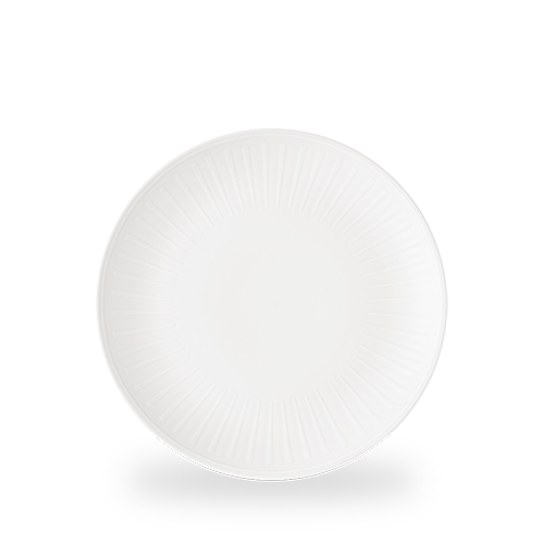 Inked Era 10.33" White Coupe Plate