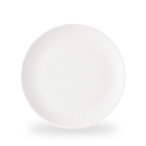 Inked Era 11.33" White Coupe Plate