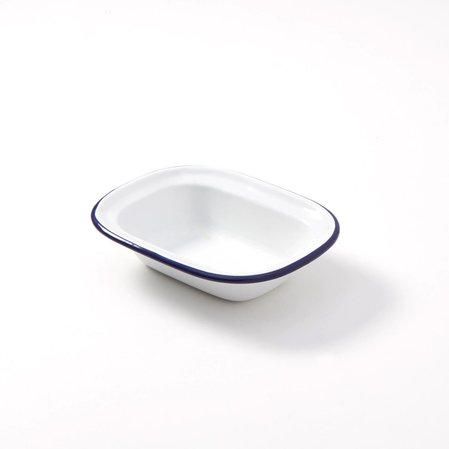 Enamelware 8 oz. Bowl, White