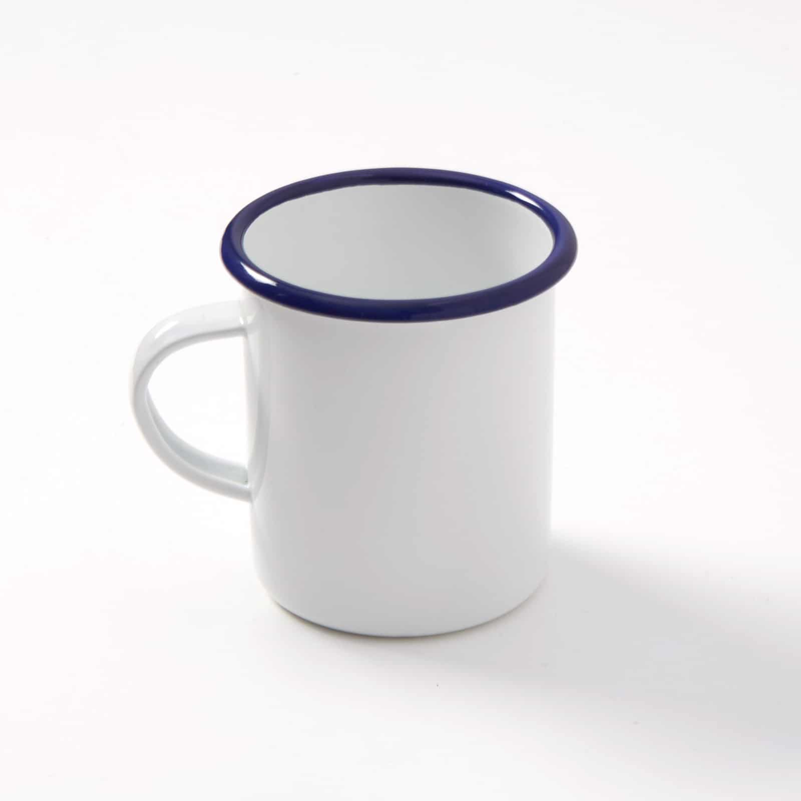Enamelware Mug, 16 oz., White