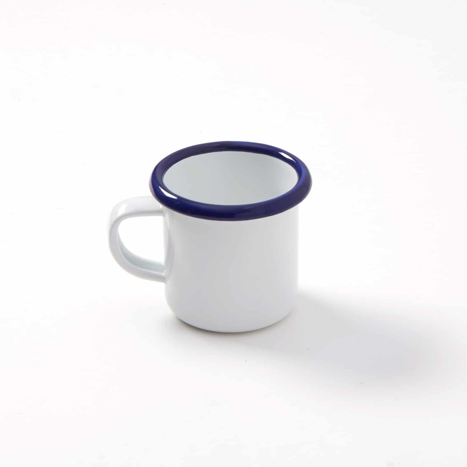 Enamelware Mug, 6 oz., White