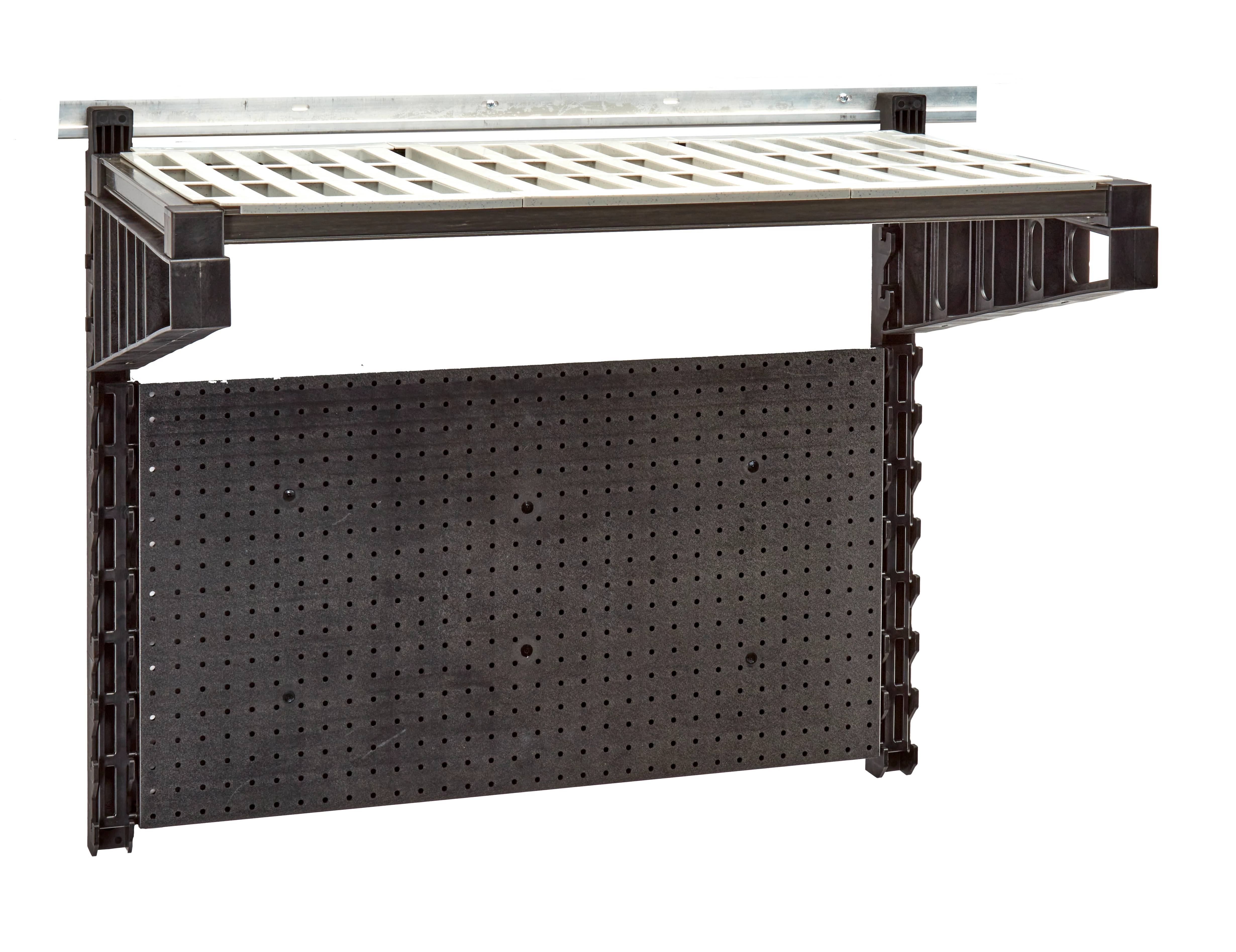 Camshelving® Elevation Series Wall Shelving Task Station Starter Kit