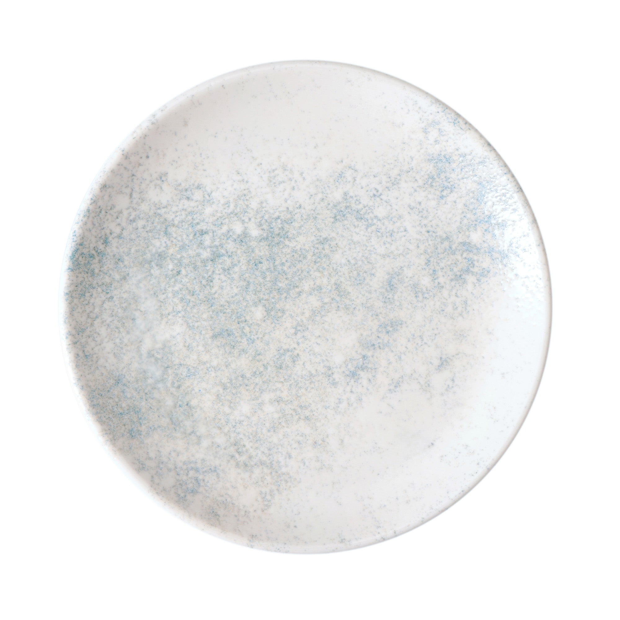 Smoky Matte Blue Coupe Flat Plate 8.3"