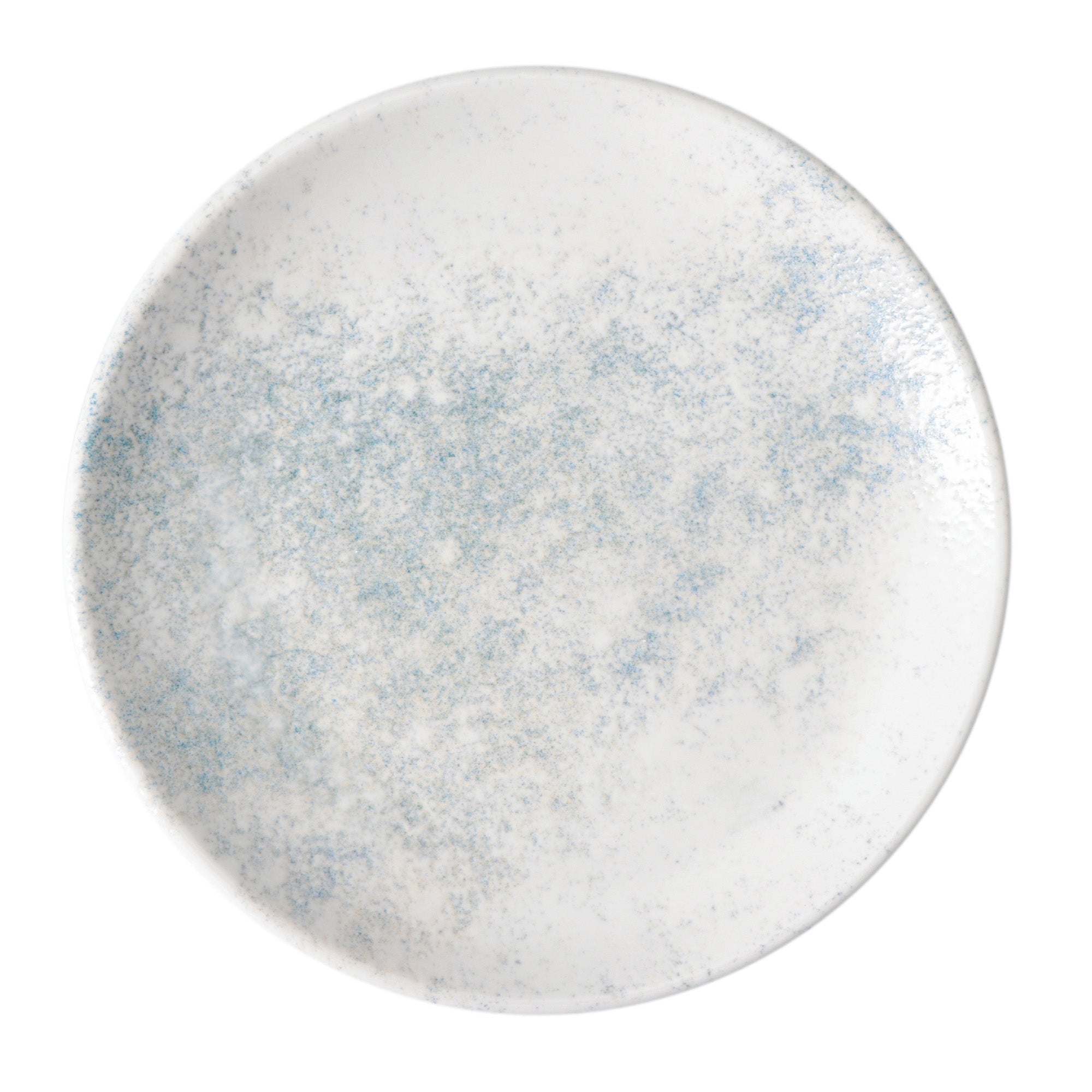 Smoky Matte Blue Coupe Flat Plate 10.6"