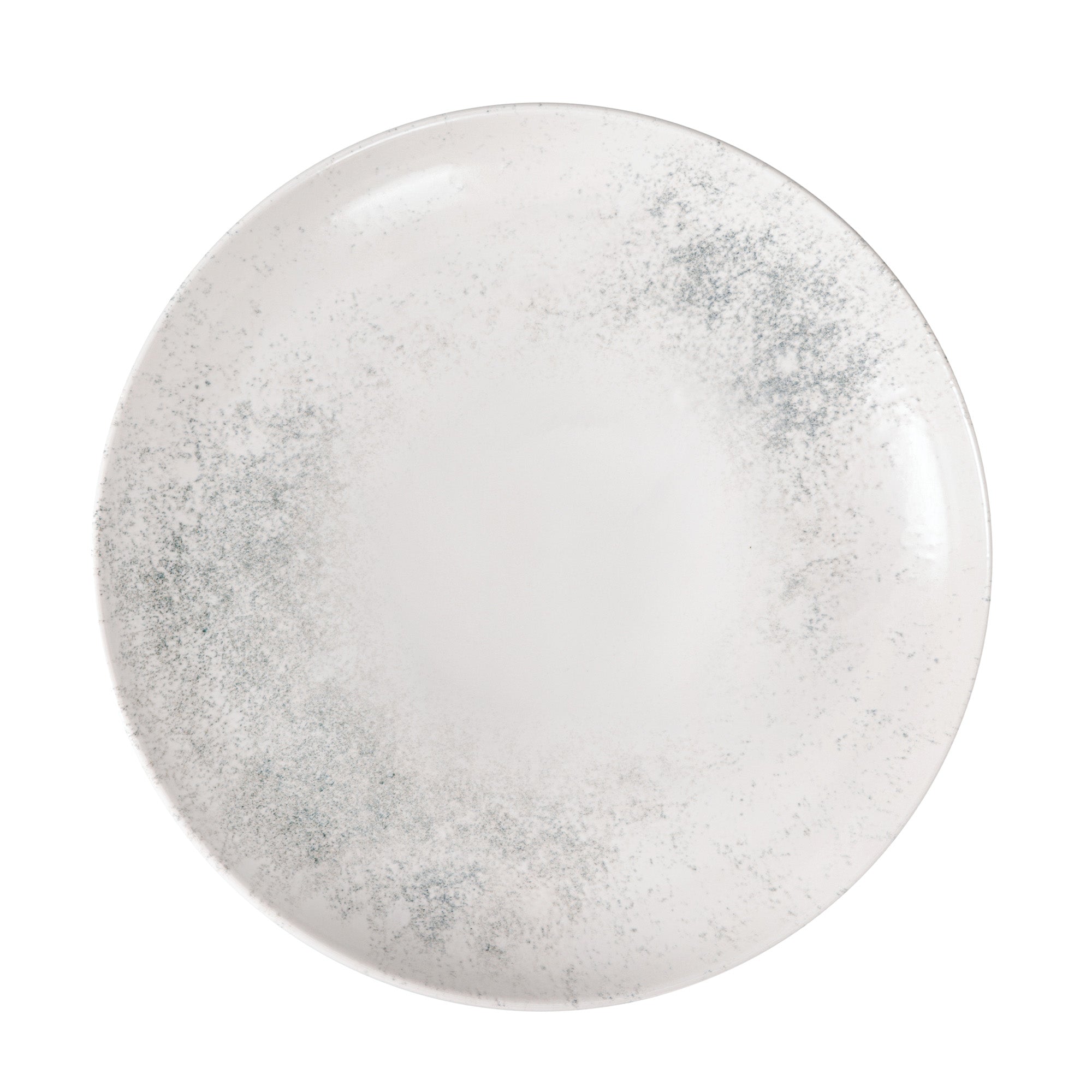Smoky Matte Blue Deep Plate 11"