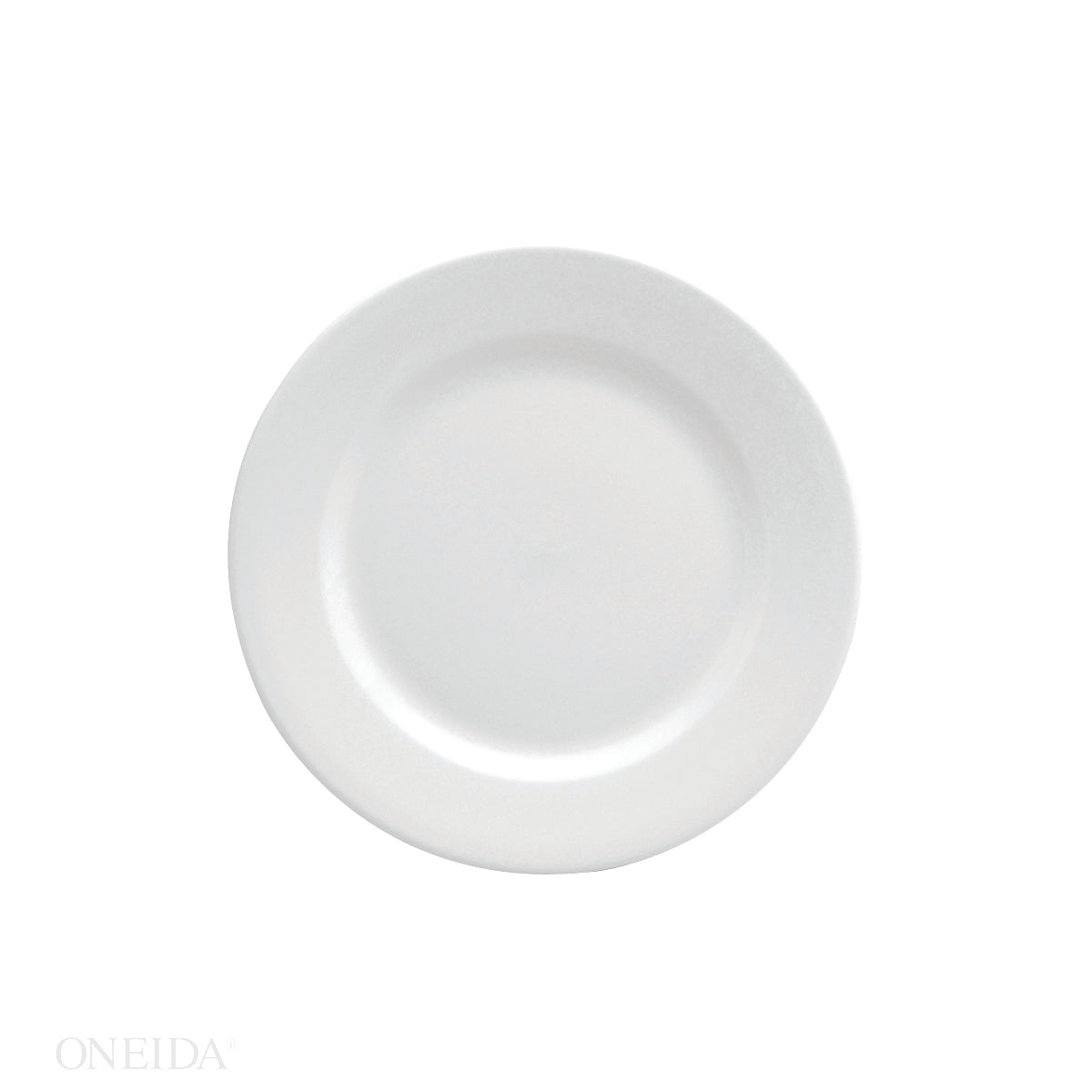 9" Buffalo White Ware Plate