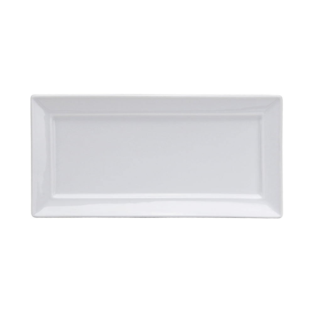 Buffalo Bright White Ware 14-1/4" x 6-1/4" Rectangular Platter