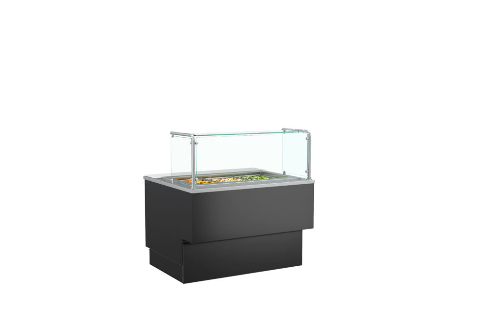 Grocerant Inline Service Refrigerated Display Case, 50"W x 43"D x 51-3/4"H