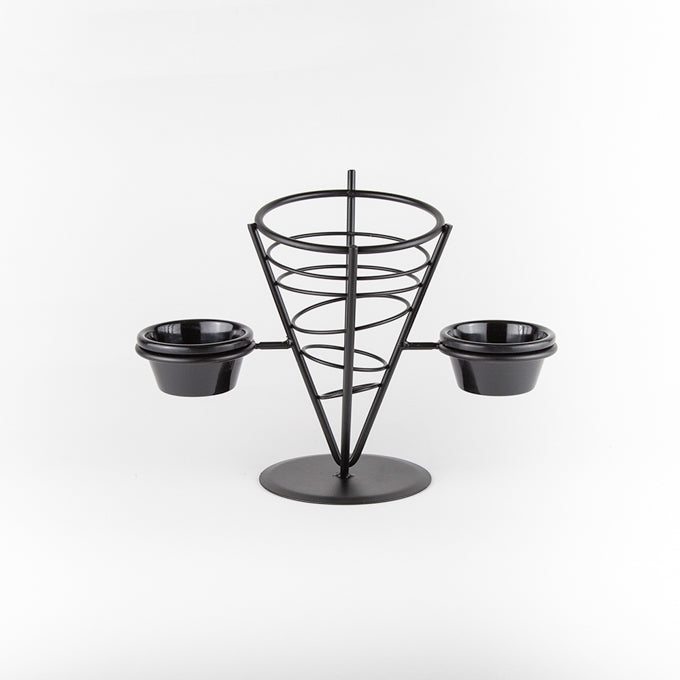 Ironworks™ French Fry Basket with (2) 3 oz. Ramekins