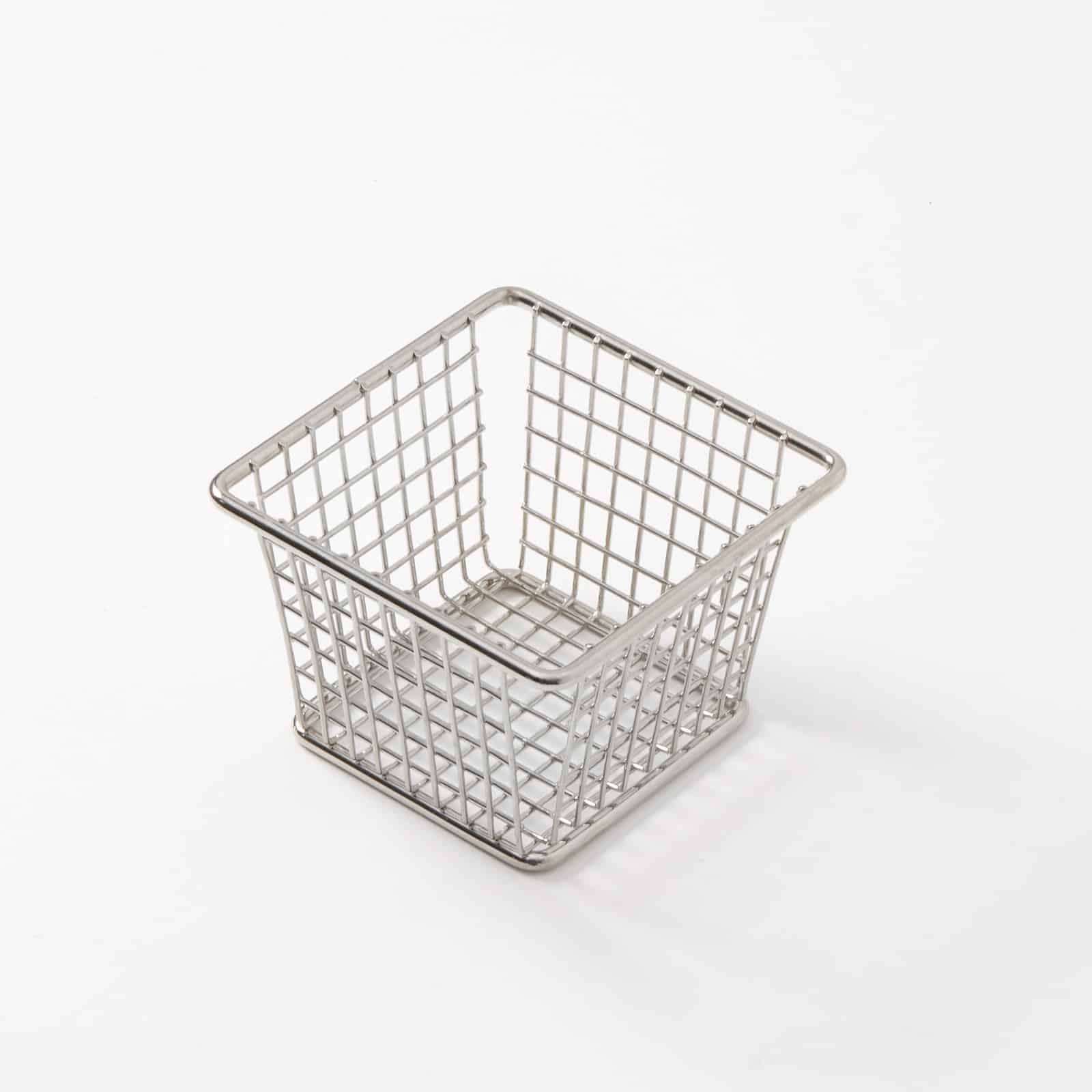 4" Square Snack/Fry Basket