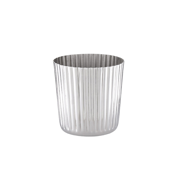 14 oz. Fluted Stainless Steel Fry Cup