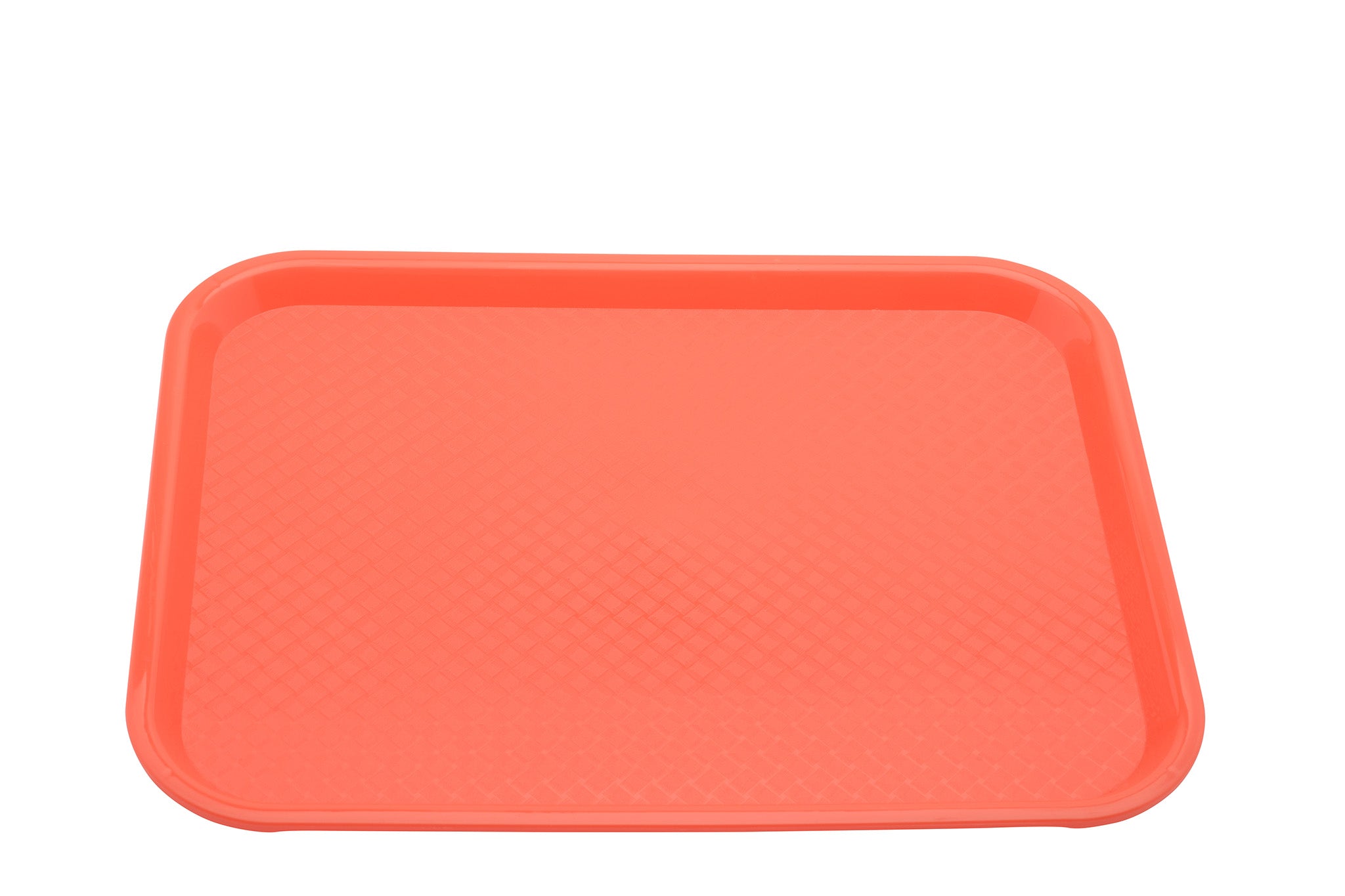 Fast Food Tray, 10-1/2" x 13-5/8", Red, Rectangular