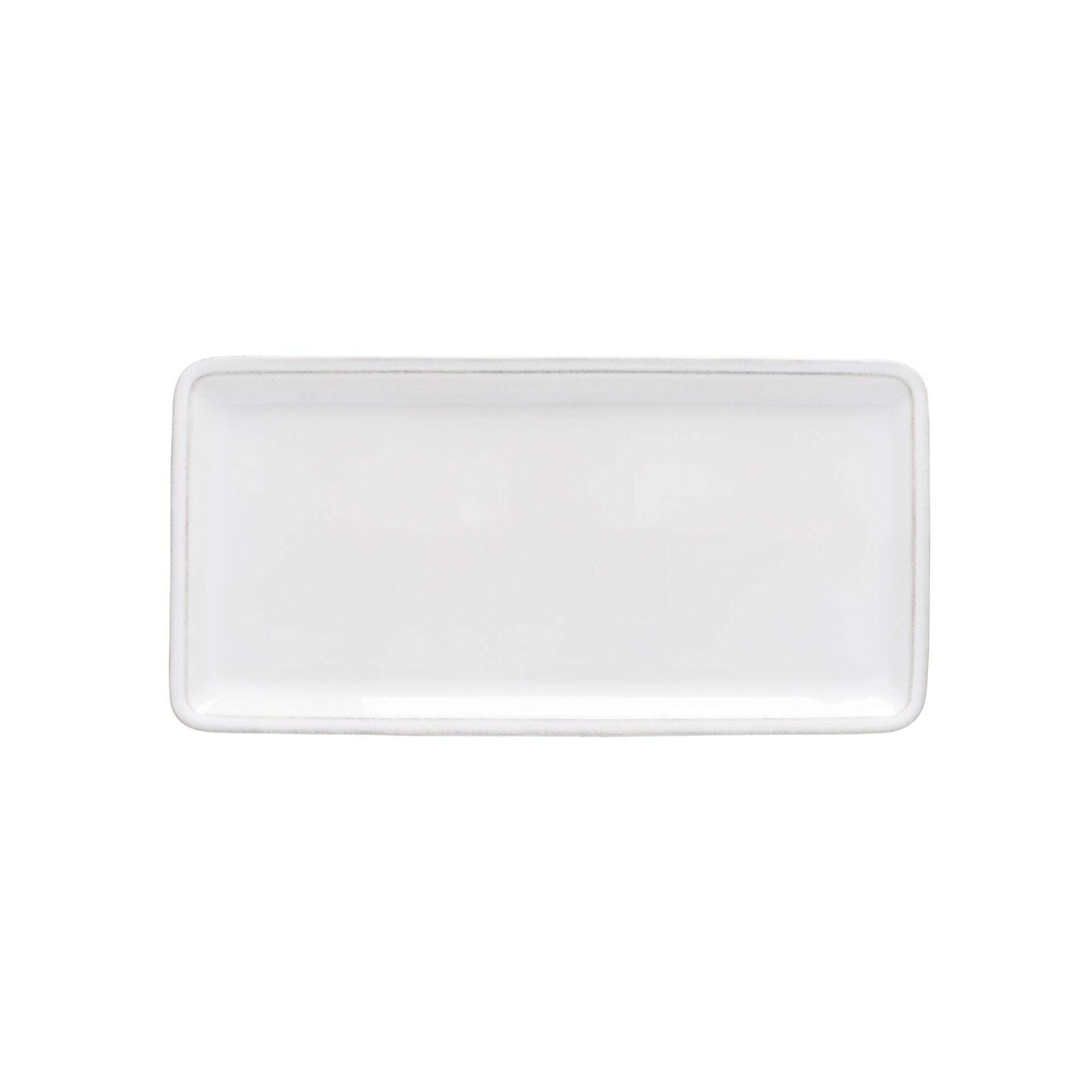 Frisco 12" Rectangular Platter, White