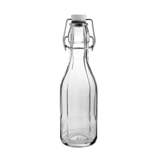 8.5 oz. Paneled Swing Top Bottle