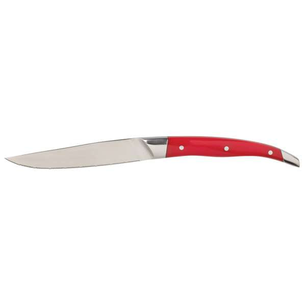 Chef & Sommelier 9.6" Imperial White Marble Acrylic Steak Knife