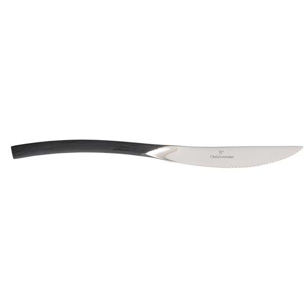 Chef & Sommelier 4.5" Black Oak Steak Knife