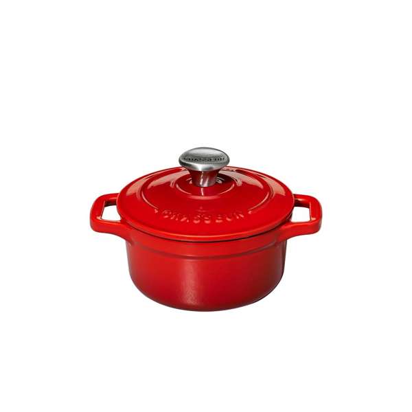 Chasseur Cast Iron Red Casserole 0.37 Qt