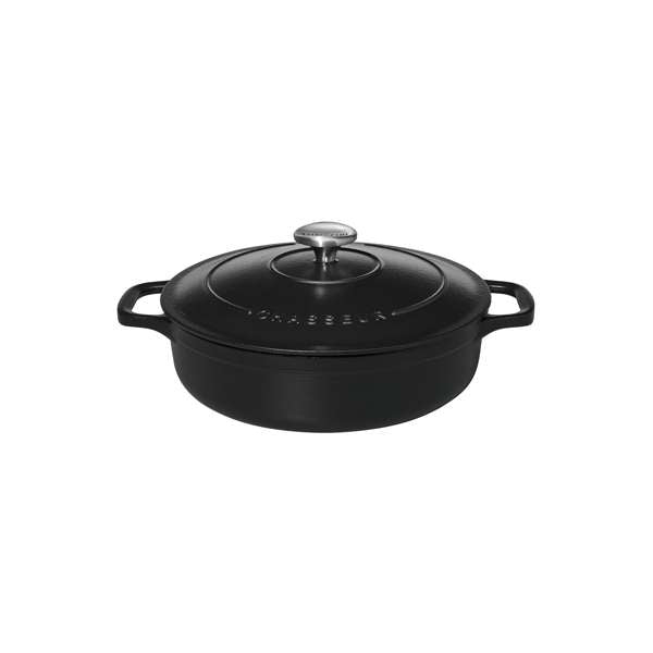 Chasseur Cast Iron Black Casserole 1.8 Qt
