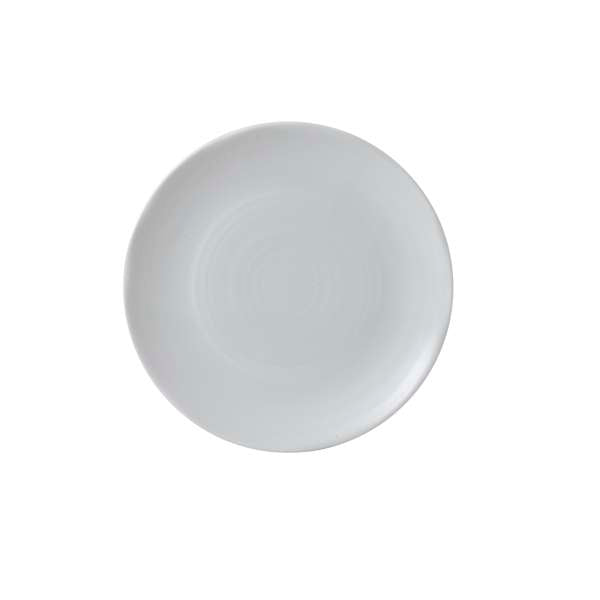 6.38" Organic White Coupe Plate