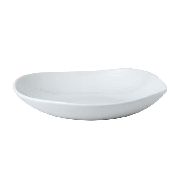 52.7 oz. Organic White Coupe Wobbly Bowl