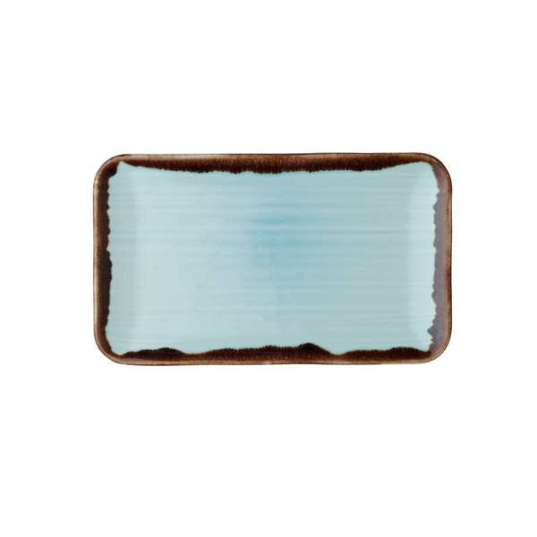 Harvest Turquoise 10.63" x 6.25" Rectangle Tray