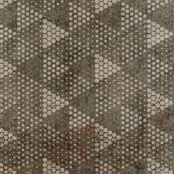 Abert Domino 7 7/8" x 7 7/8" Copper Porcelain Tile