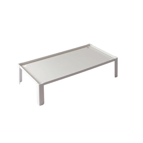 Abert Domino White Podium 15.748'' x 7.874''