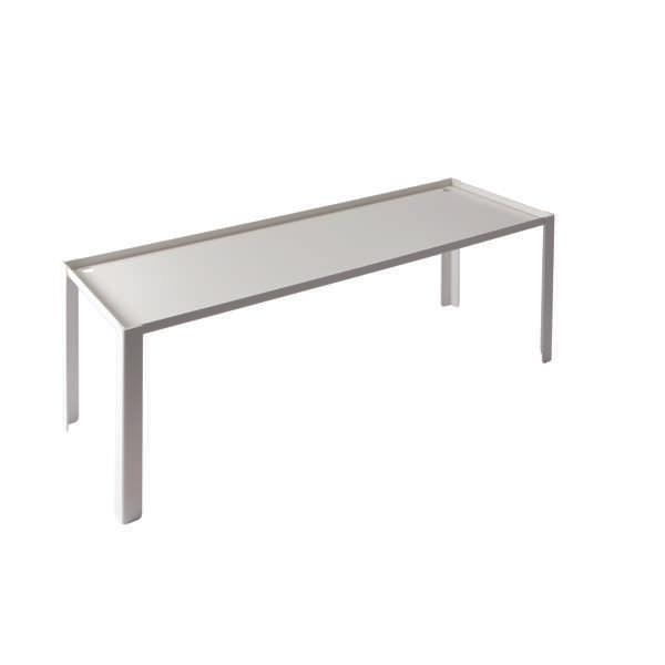 Abert Domino White Podium 23.622'' x 7.874''