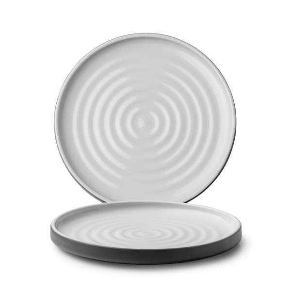 Geode 10.75" Charcoal Plate