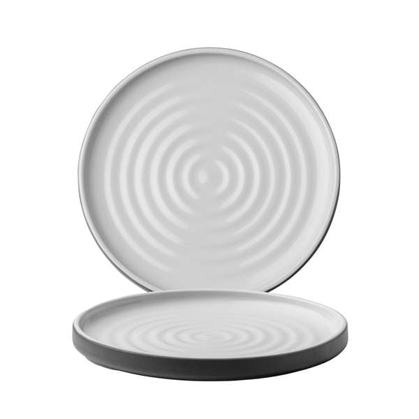 Geode 8.5" Charcoal Plate