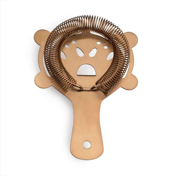 Mix Hawthorne Strainer Copper 6.25"L
