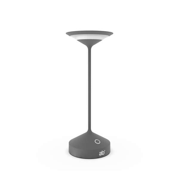 Abert Tempo Charcoal Table Lamp 11"