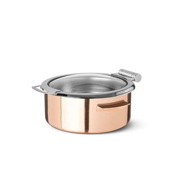 Abert 192 oz. Cosmo Copper Induction Chafing Dish