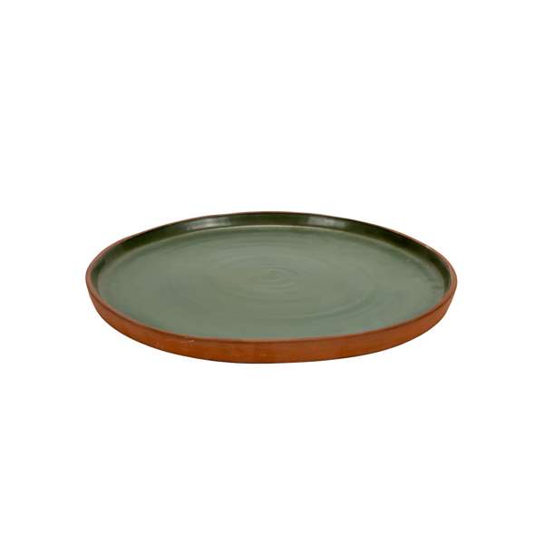 Maria Portugal 11.5" Plate, Terra Green