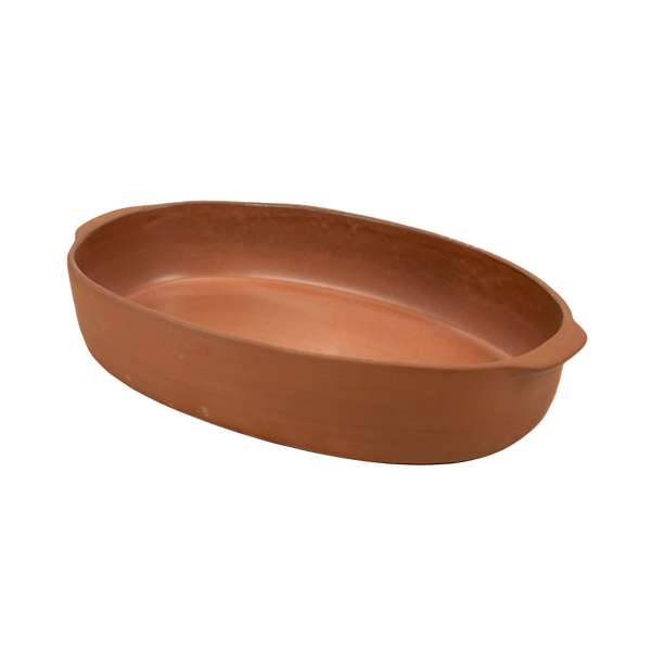 Maria Portugal 40 oz. Oval Baker, Terra Sienna