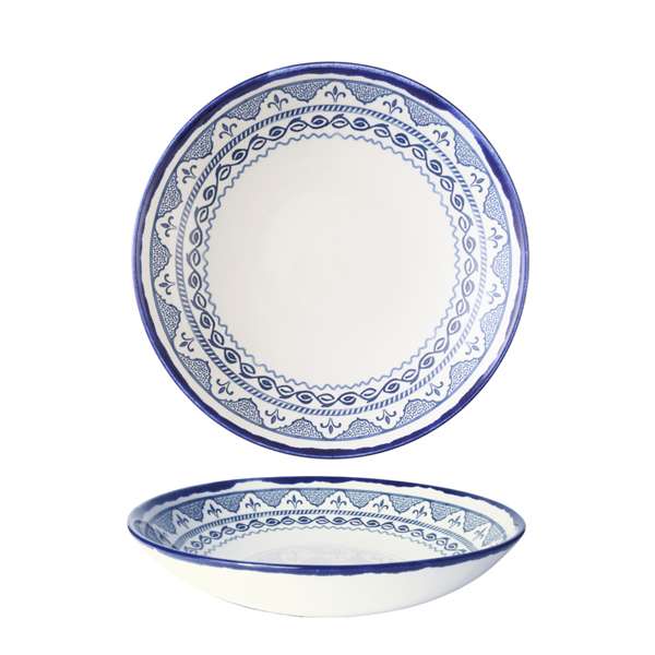 Dudson Harvest Moresque 40oz Coupe Serving Bowl