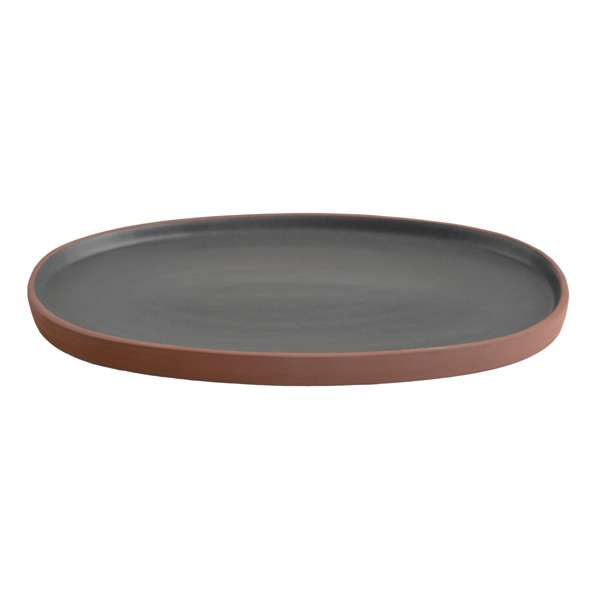 Maria Portugal 11.5" x 7.5" Tray, Terra Grey