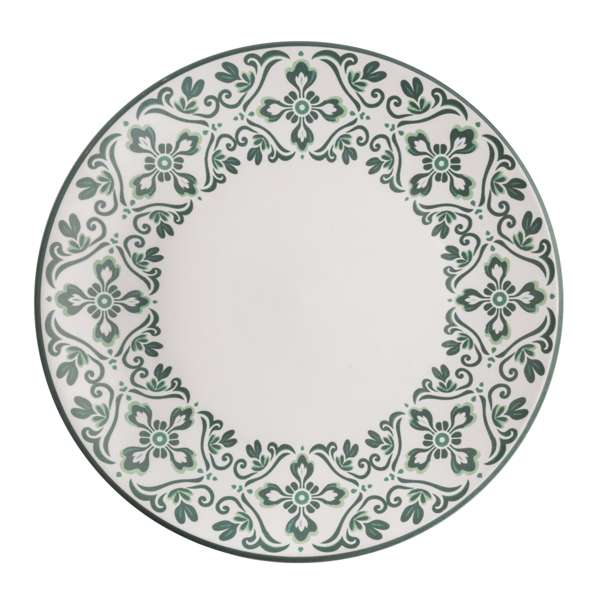 Harvest Green Deep Coupe Plate 10