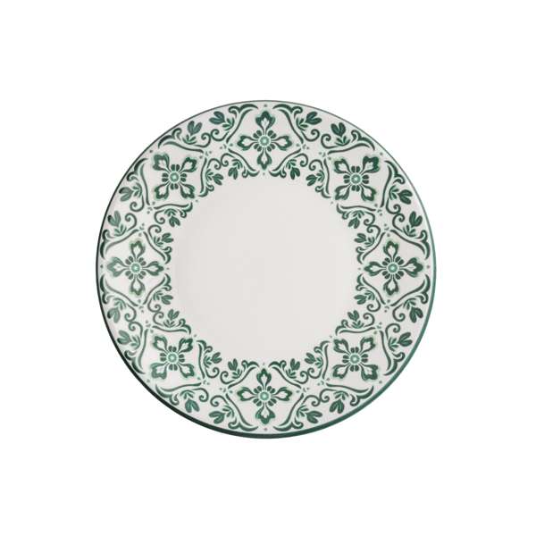 Harvest Green Coupe Plate 10.25