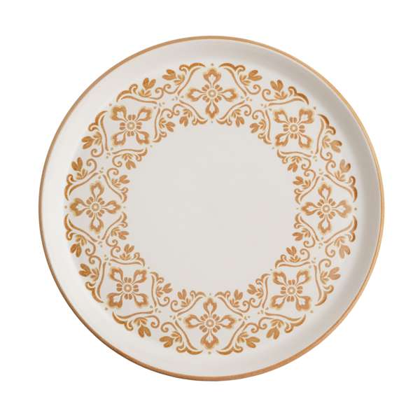 Santa Anita Valentina Sand 10.2in Gourmet Plate