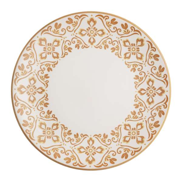 Santa Anita Valentina Sand 11in Coupe Dinner Plate