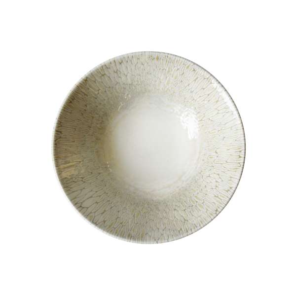 Papillon Beige Coupe Bowl 25.4 Oz (D:7.75'')