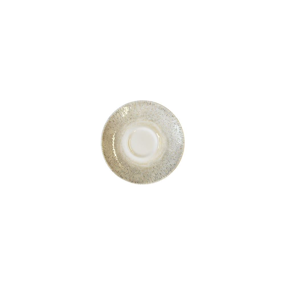 Papillon Beige Espresso Saucer 4.5"