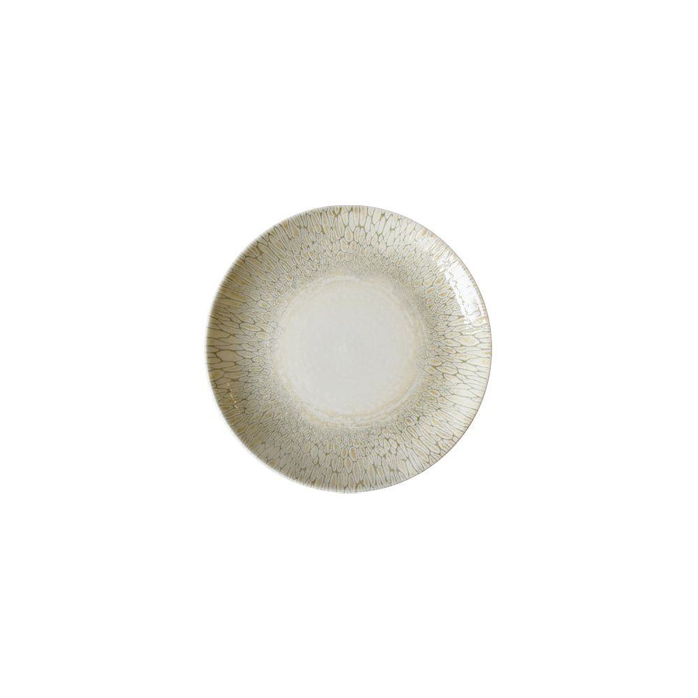 Papillon Beige Coupe Plate 6.5"