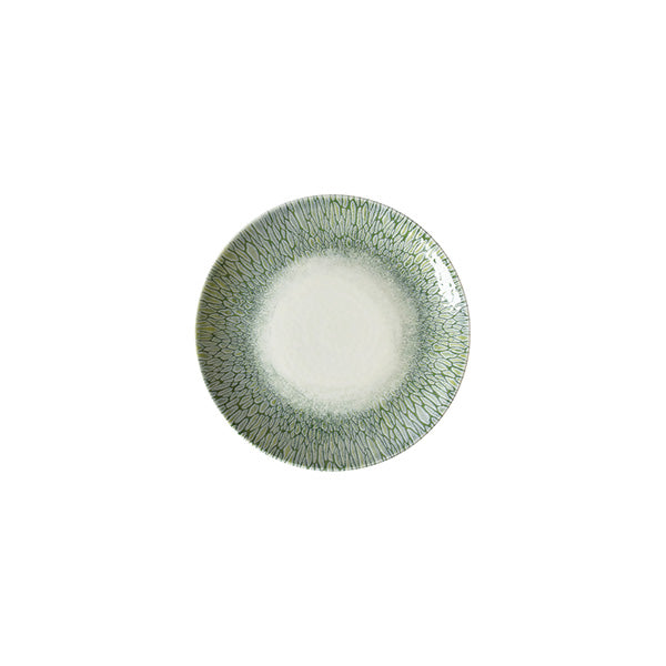 Papillon Green Coupe Plate 6.5"