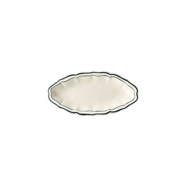 Gien 9.0" Filet Acapulco Pickle Dish