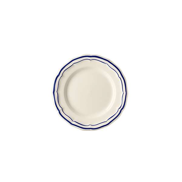 Gien 10.24" Filet Cobalt Canape Plate